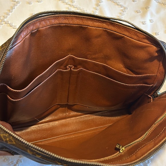 Authentic Louis Vuitton Monogram Briefcase Laptop Travel Bag Tote - Picture 12 of 16